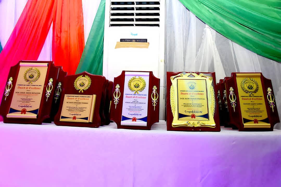 36 Awards, presented to Philanthropic friends of Strength Way Charity Foundation (SWCF)